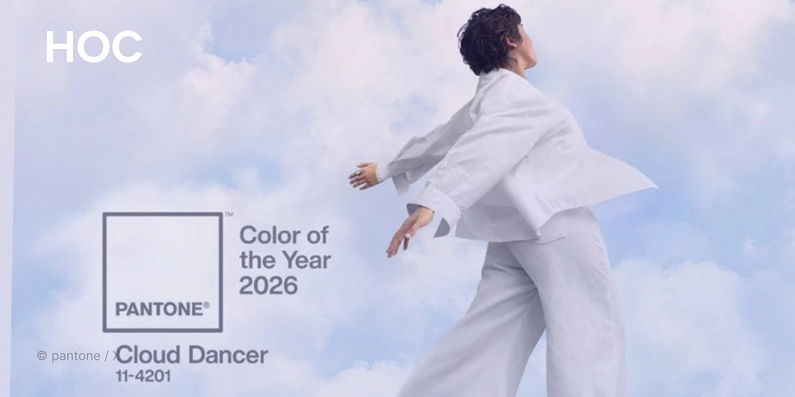 Pantone. Цветом 2026 года стал оттенок «облачный танцор»